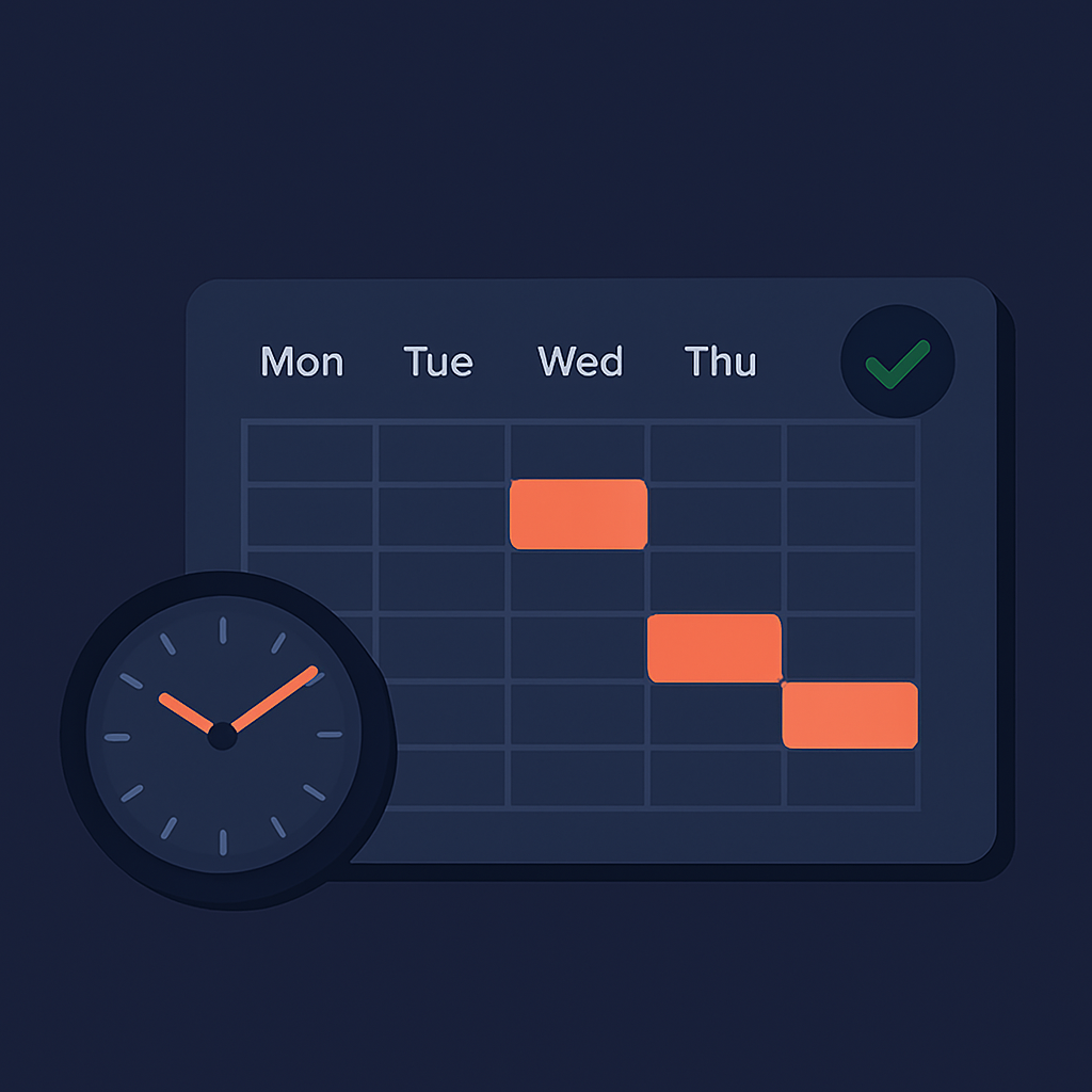 Smart Booking Calendar